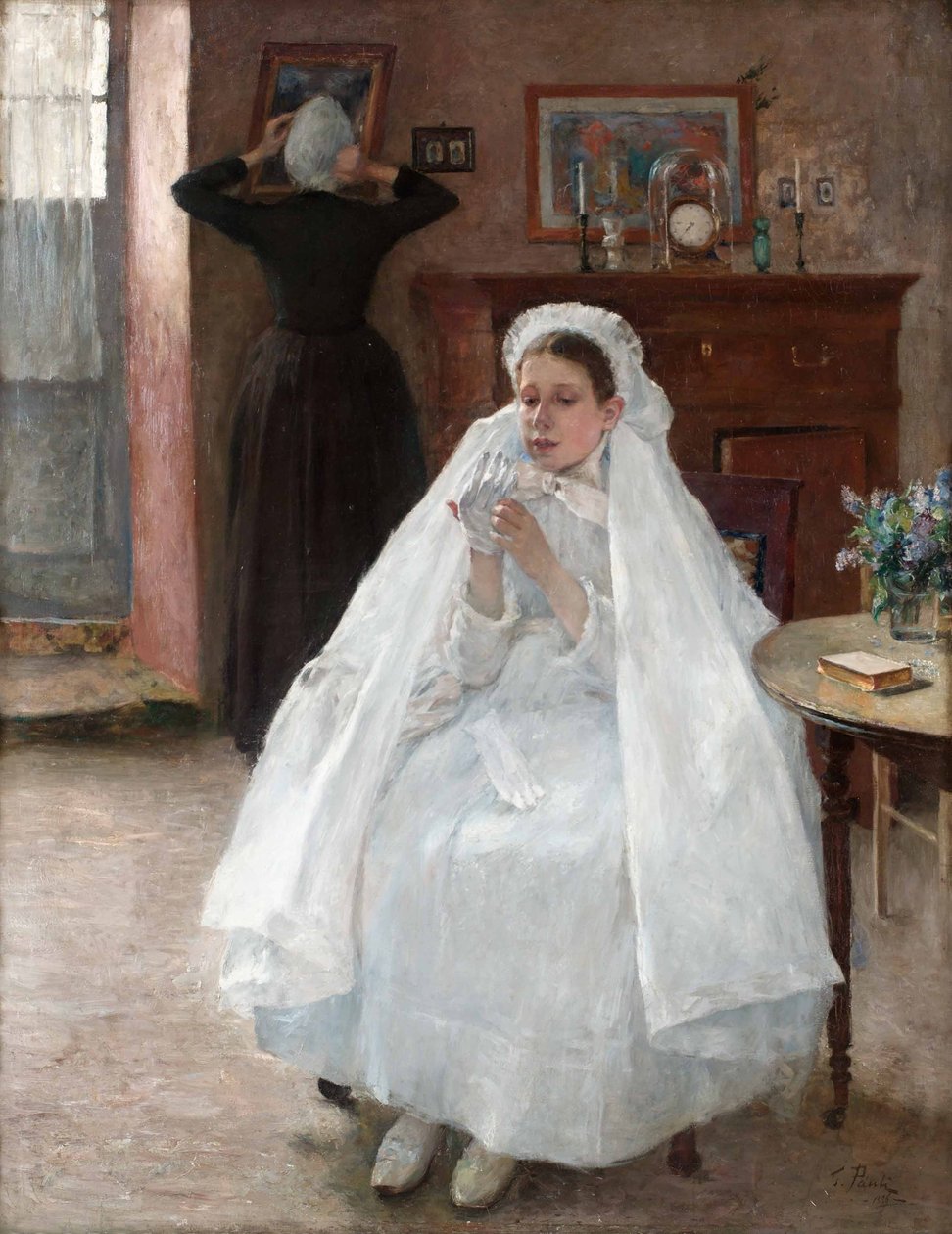 Francia konfirmandus alkotó: Georg Vilhelm Pauli