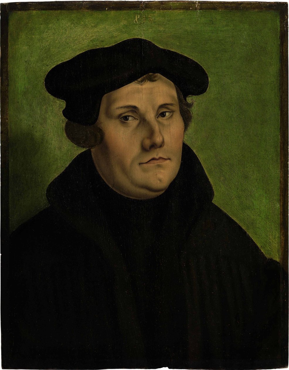 Luther Márton arcképe alkotó: Georg Pencz
