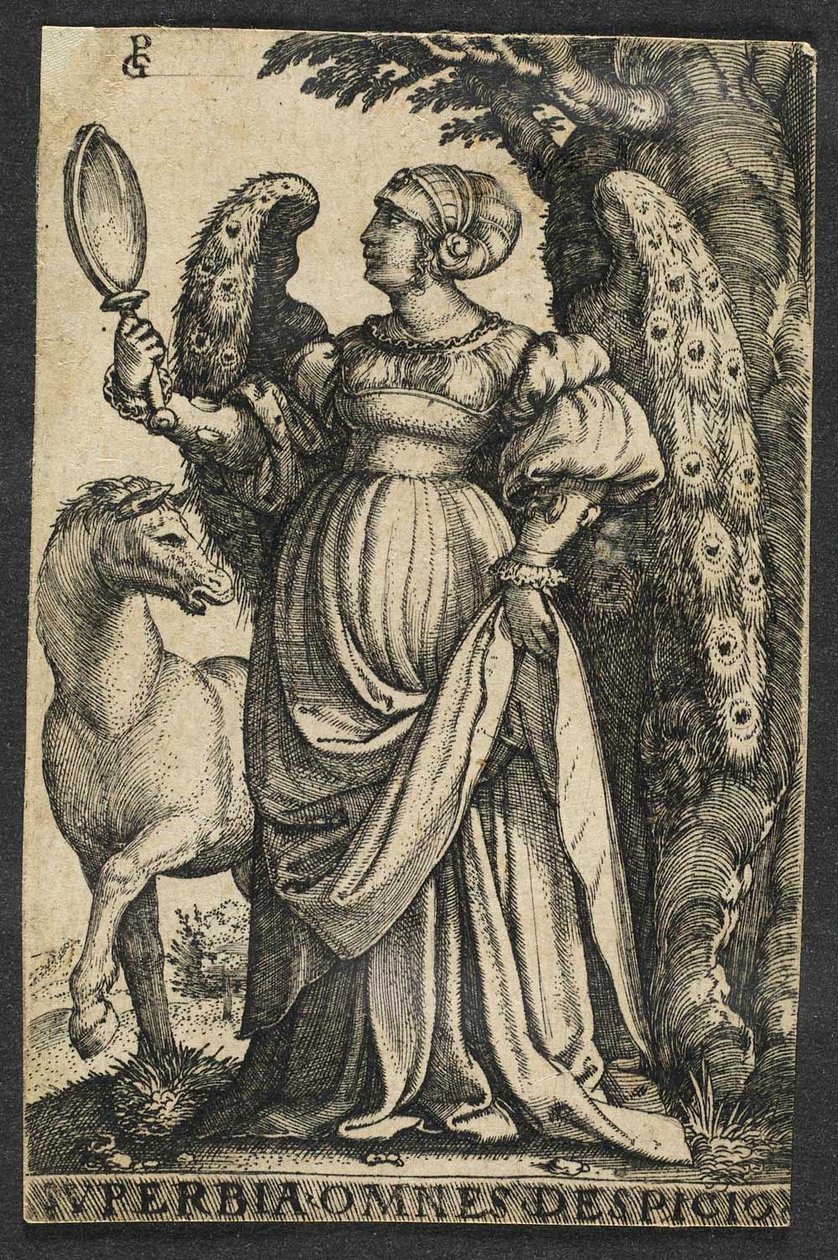 Büszkeség [a Hét halálos bűn sorozatból] alkotó: Georg Pencz