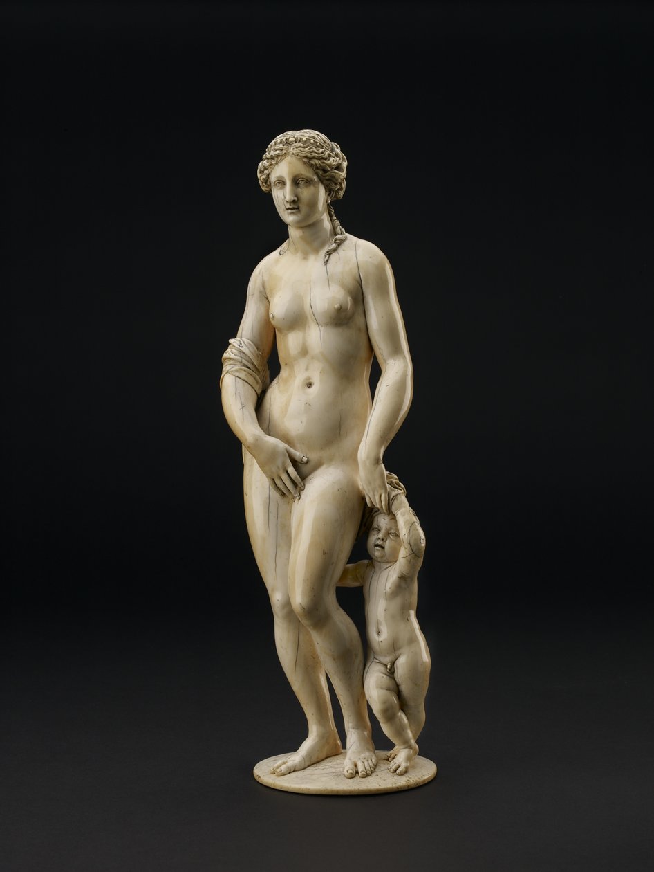 Vénusz és Ámor, 1624 körül alkotó: Georg Petel