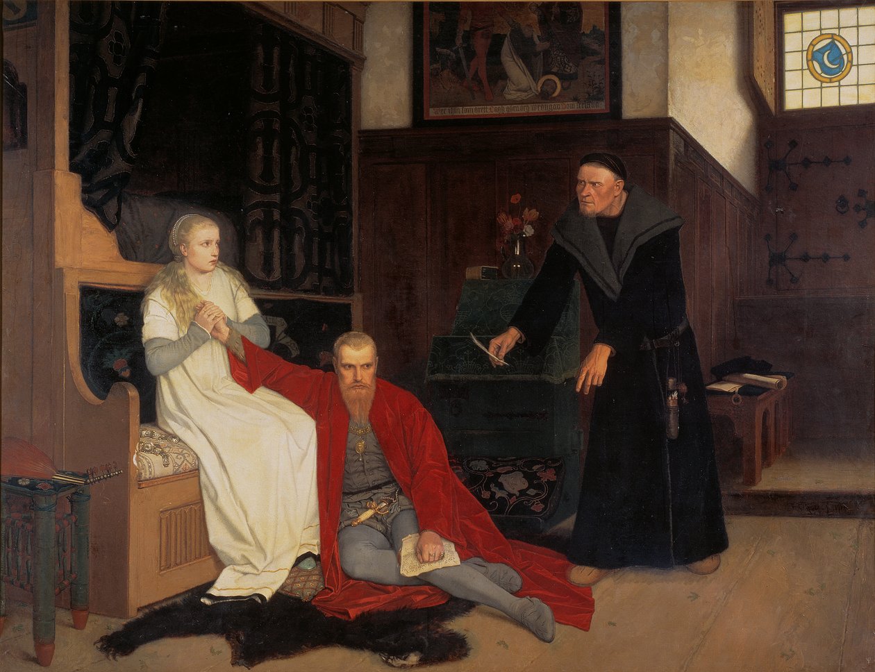 XIV. Erik svéd király (1533-77) 1871 alkotó: Georg Rosen