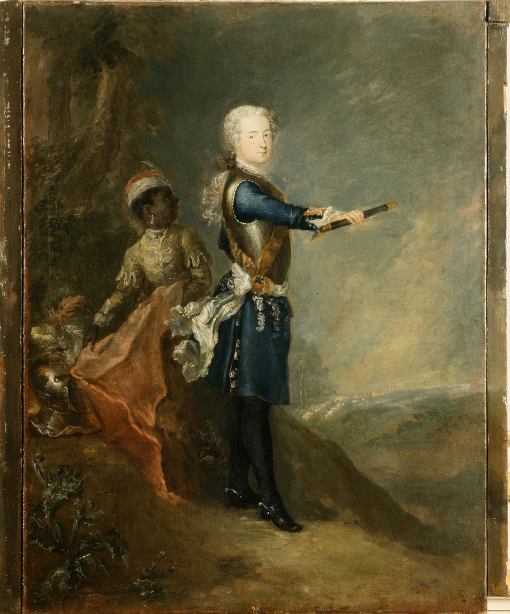 Frigyes koronahercegként, 1735 körül alkotó: Georg Wenzeslaus von Knobelsdorff