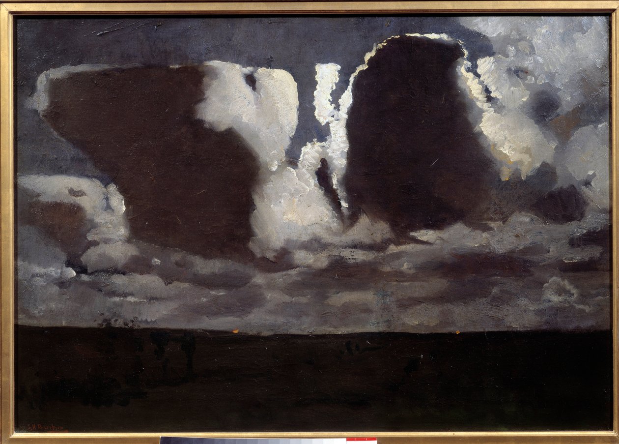 Holdfény. George Hendrick (Hendrik) Breitner (1857-1923) festménye ec.hol alkotó: Georg Hendrik Breitner