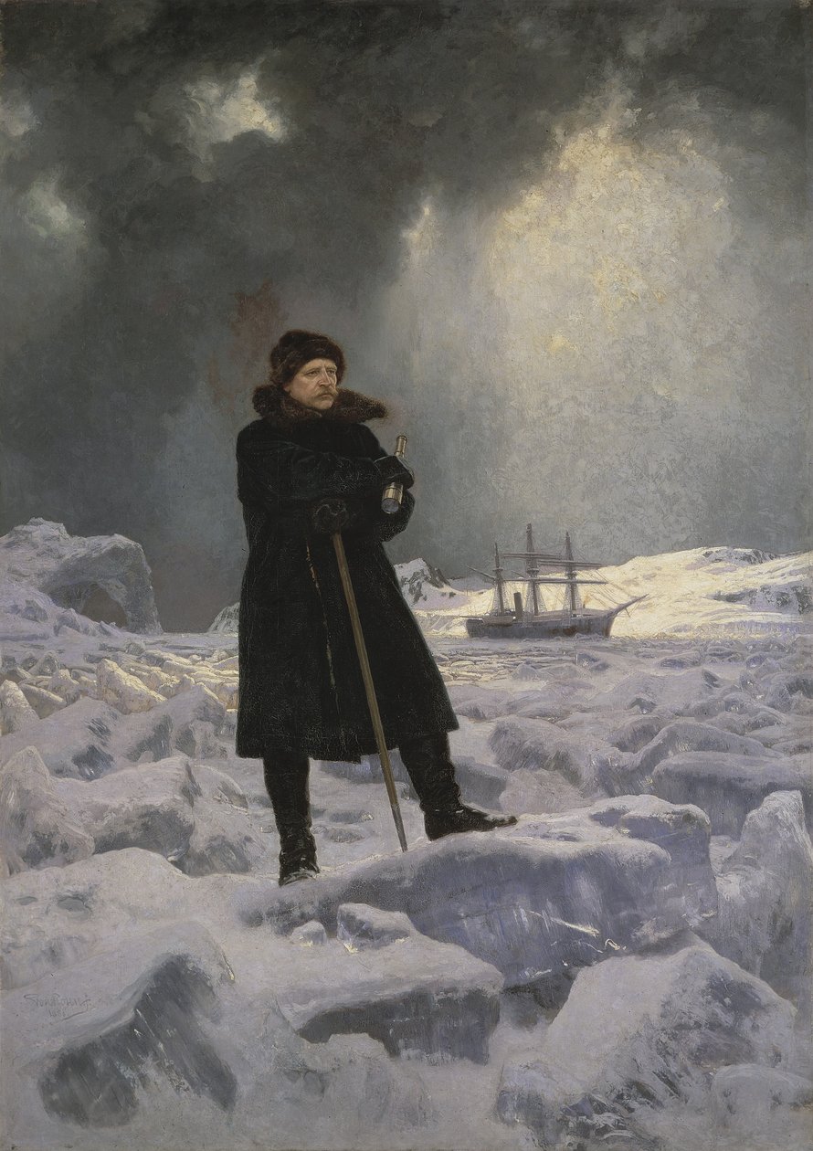 A felfedező A. E. Nordenskiold, 1886 alkotó: Georg Rosen