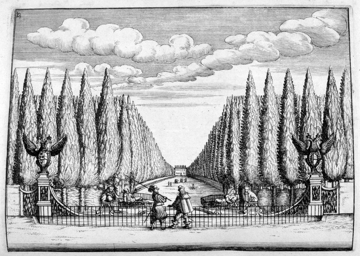 Kastély- és kerttervezés, 1664 alkotó: Georg Andreas Bockler