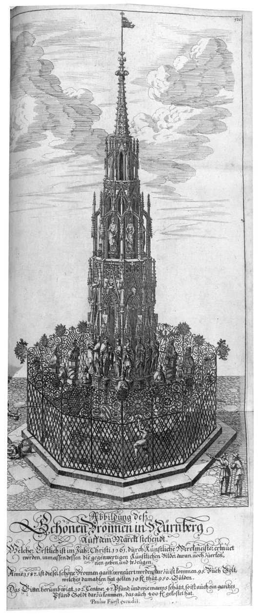 Az Architectura Curiosa Nova címlapja, 1664 alkotó: Georg Andreas Bockler