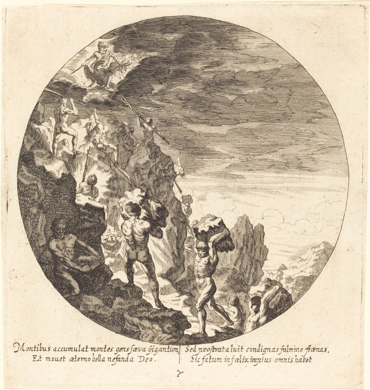 Az óriásokat Jove taszította alkotó: Georg Andreas Wolfgang the Elder