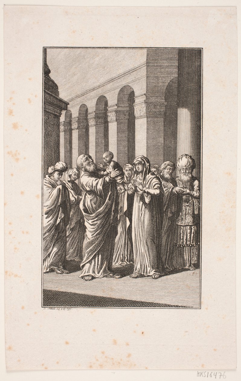 A termelés a templomban alkotó: Georg Christian Schule