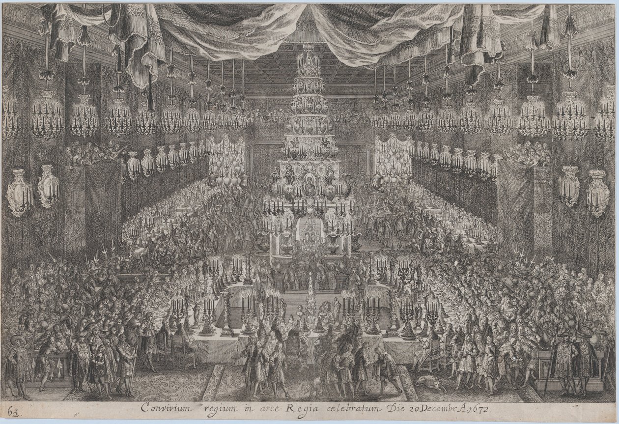 XI. Károly koronázása, Stockholm alkotó: Georg Christoph II Eimmart
