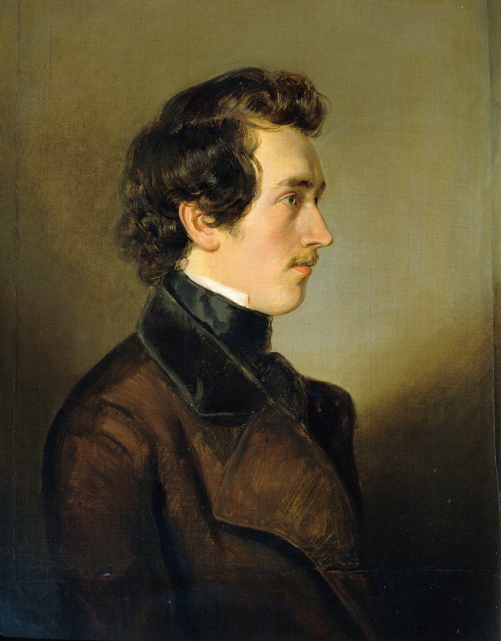 Idősebb Leopold Brunner festő fiatalabb alkotó: Georg Decker