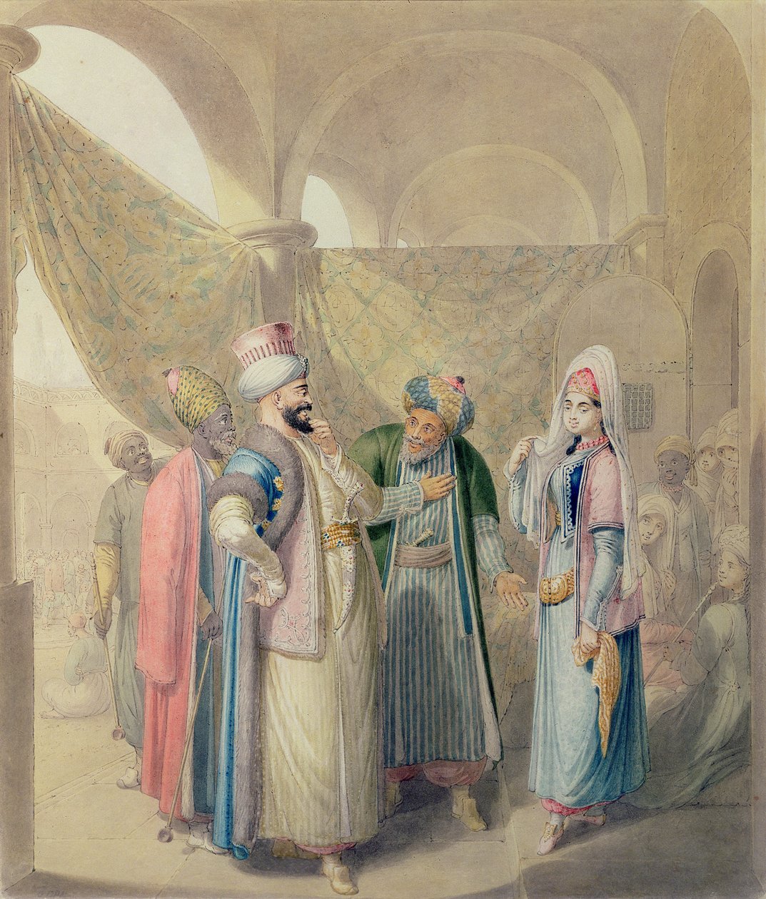 A rabszolgapiac alkotó: Georg Emanuel Opitz