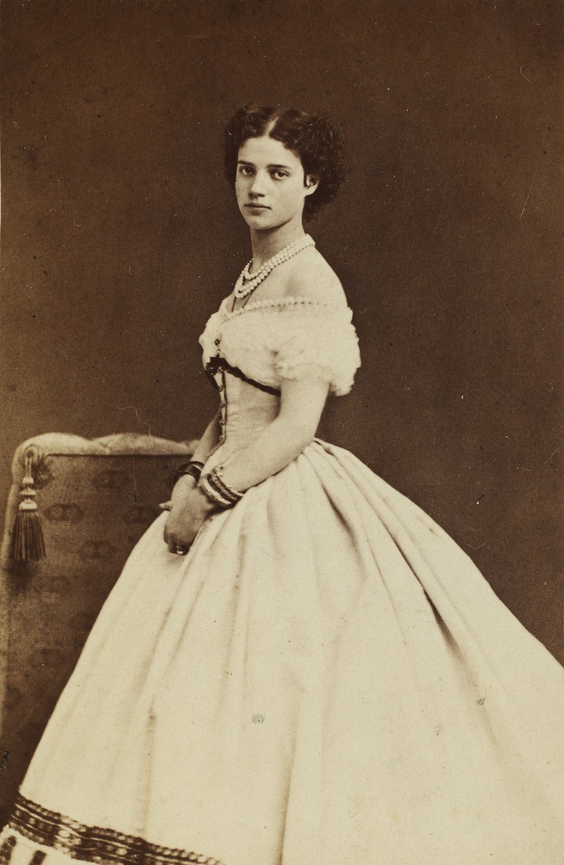 Dagmar dán hercegnő portréja 1847-1928, 1866. alkotó: Georg Emil Hansen