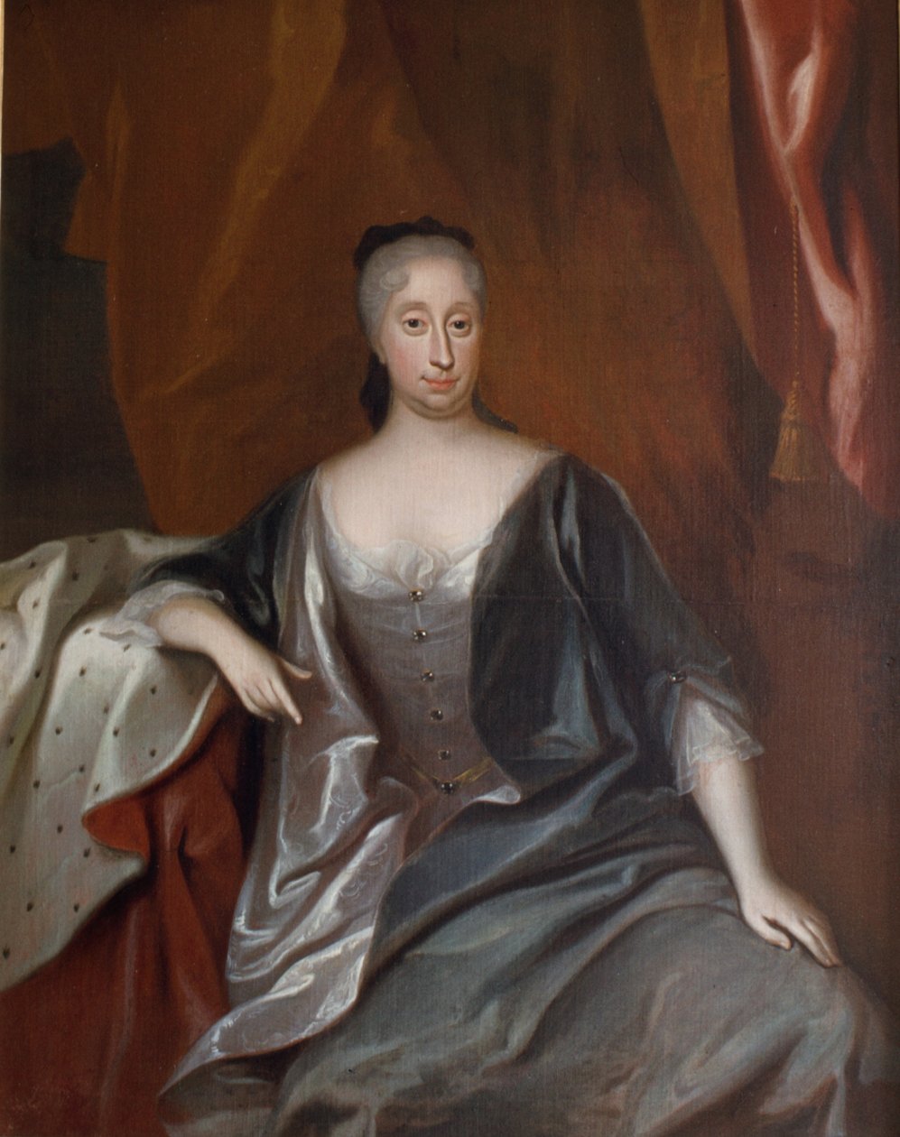 Christina Piper 1673-1752, Christinehof kastély, Tomelilla, Skane, Svédország. alkotó: Georg Engelhard Schröder