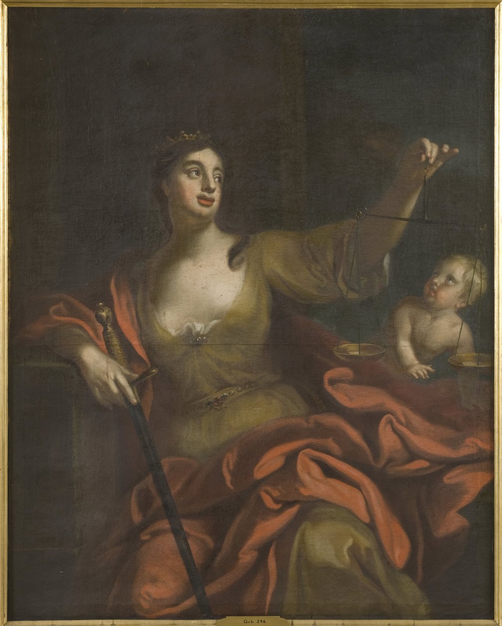Equite (Justice) – Aequitas, Schroder, Georg Engelhard (George Engelhardt) (1684-1750). Olajfestmény. Mérete: 154x123 cm. Nemzeti Múzeum Stockholm alkotó: Georg Engelhardt Schröder