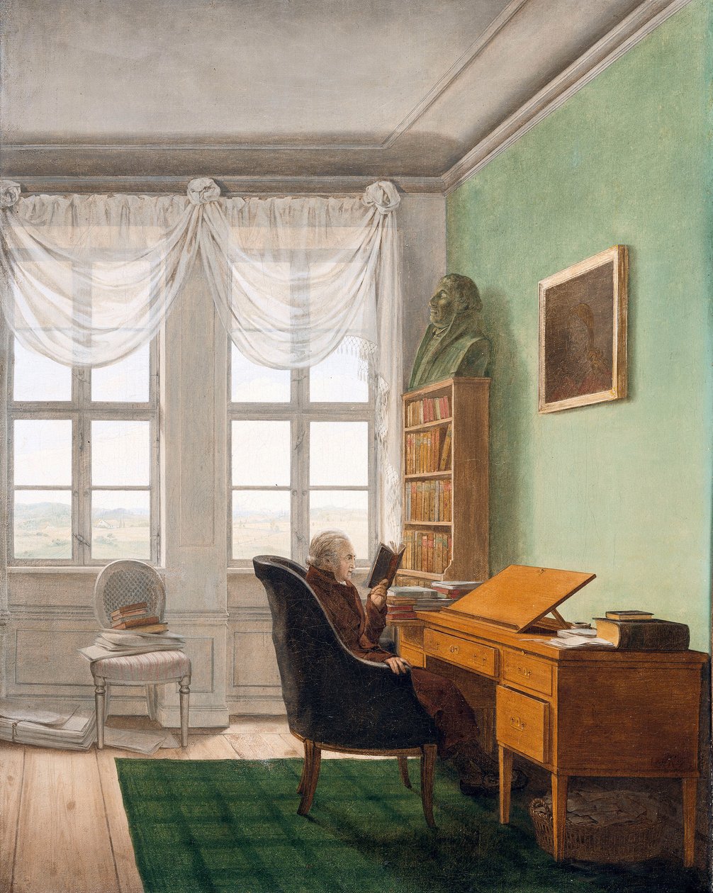 Reinhard dolgozószobája alkotó: Georg Friedrich Kersting
