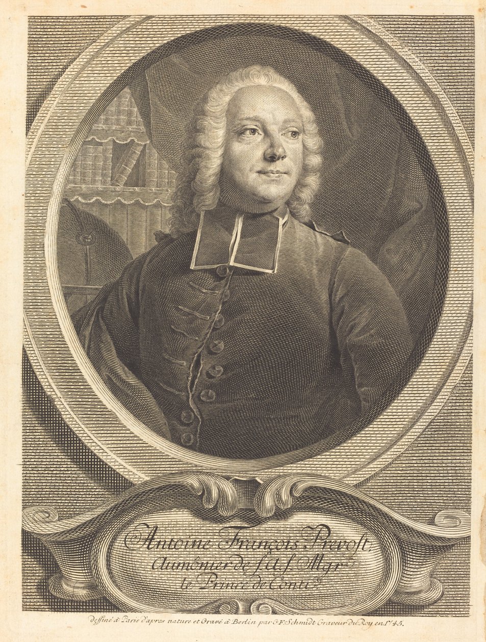 Antoine Francois Prevost alkotó: Georg Friedrich Schmidt