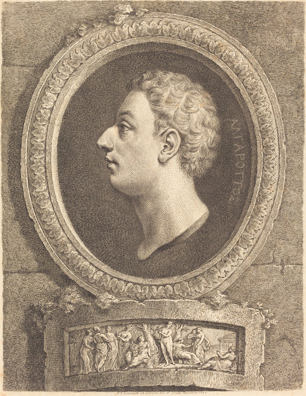 Francesco Algarotti alkotó: Georg Friedrich Schmidt