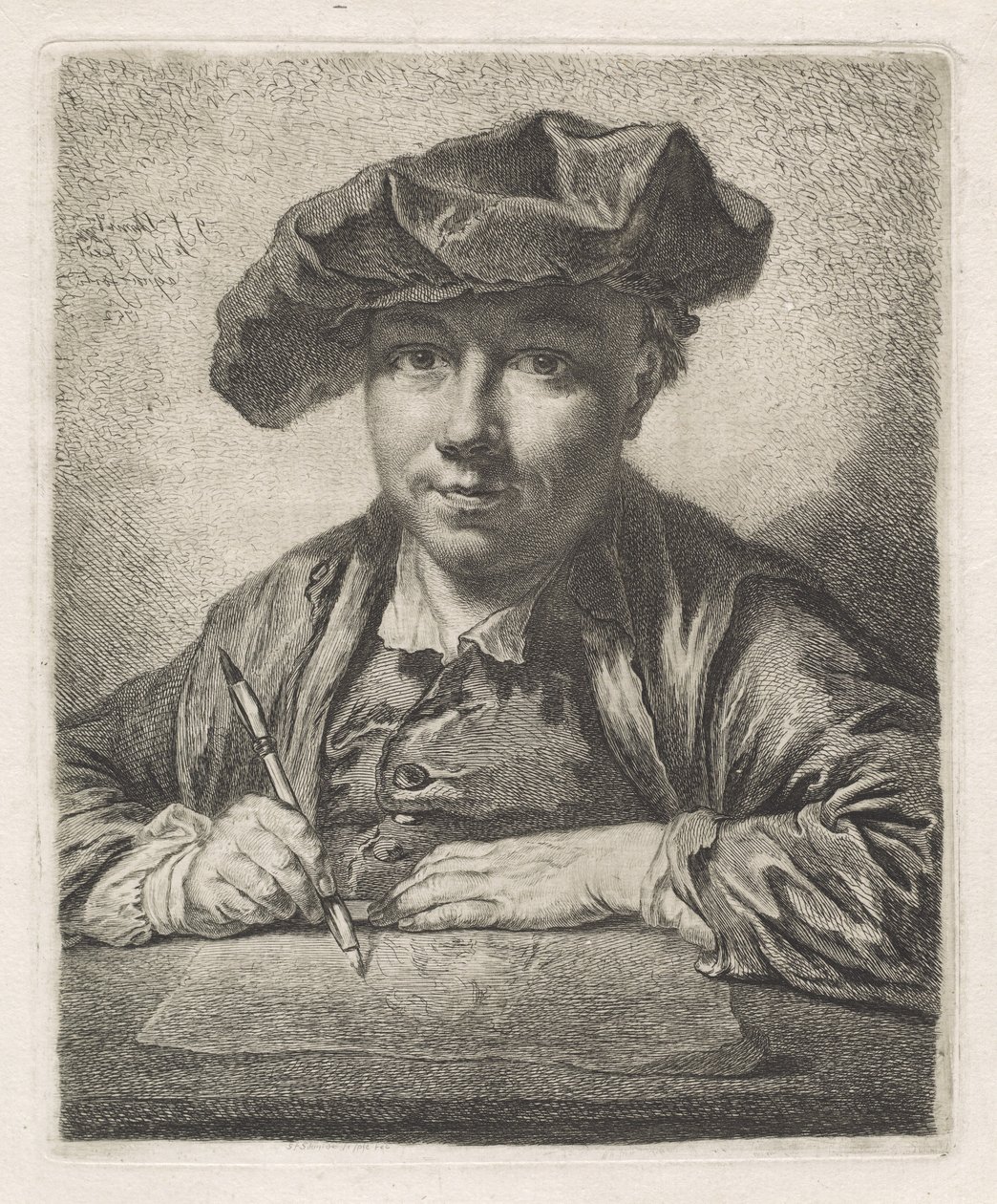 Önarckép alkotó: Georg Friedrich Schmidt