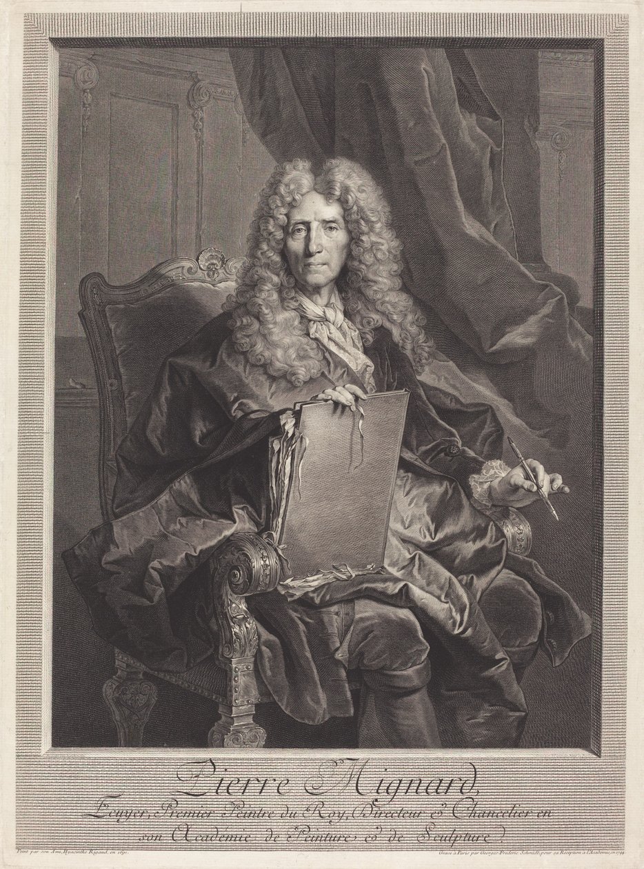 Pierre Mignard alkotó: Georg Friedrich Schmidt after Hyacinthe Rigaud