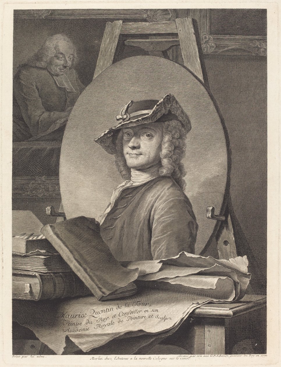 Maurice Quentin de la Tour alkotó: Georg Friedrich Schmidt after Maurice Quentin de La Tour