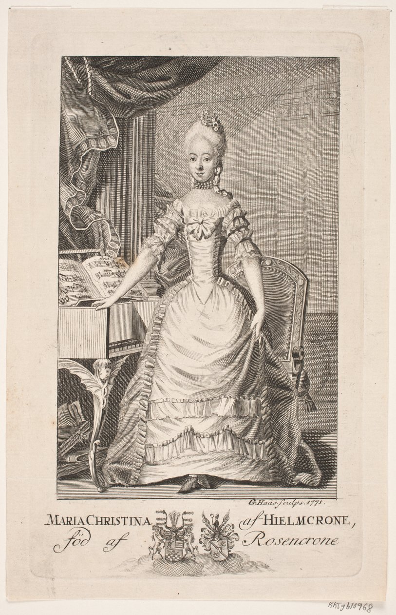 Maria Christina Hielmcrone alkotó: Georg Haas