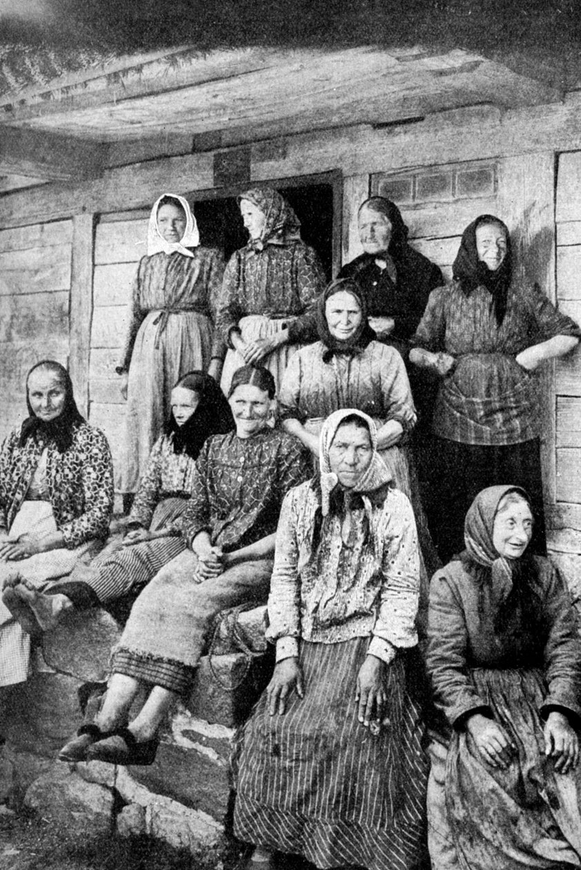Földmunkás nők, Kelet-Poroszország, 1922. alkotó: Georg Haeckel