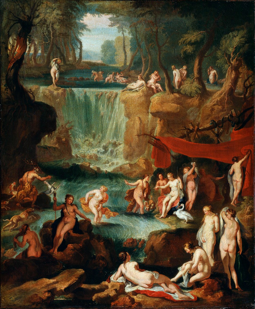 Diana és Actaeon, 1743. alkotó: Georg Kaspar Prenner von