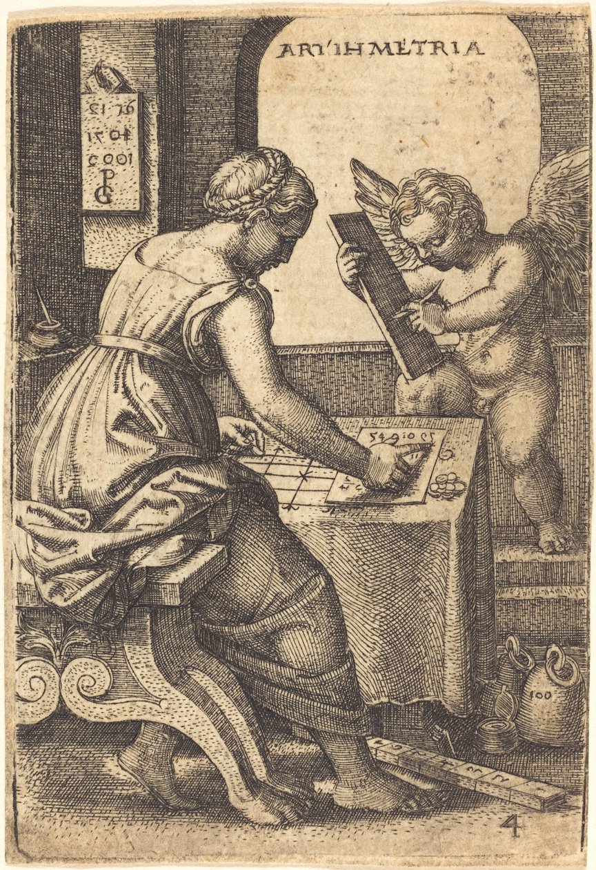 Számtan alkotó: Georg Pencz