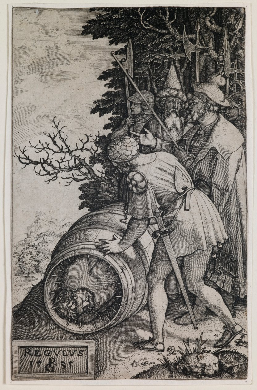 Attila Regulus alkotó: Georg Pencz
