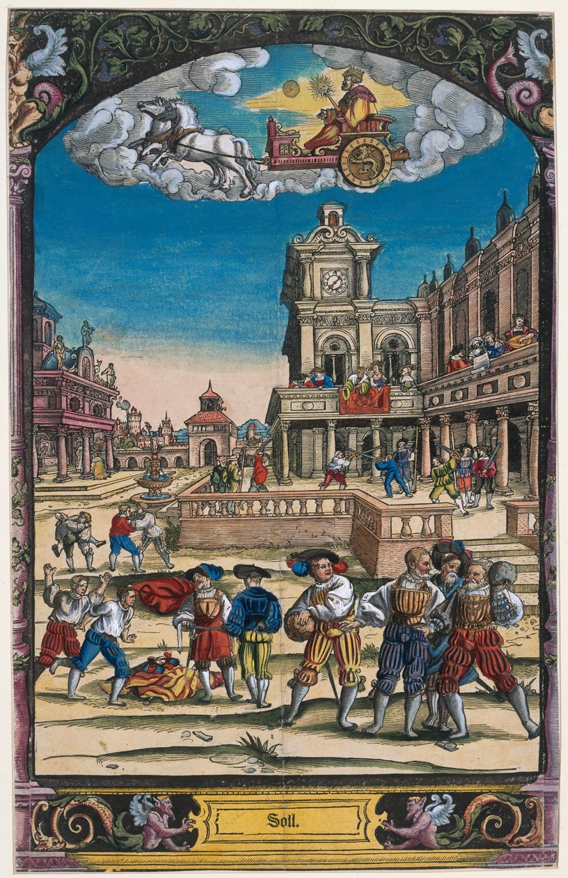 Die sieben Planeten: Sonne alkotó: Georg Pencz