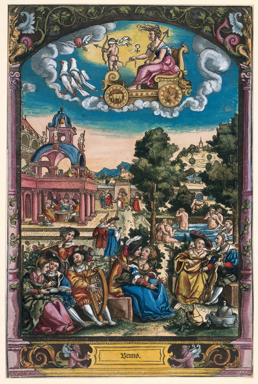 Die sieben Planeten: Venus alkotó: Georg Pencz