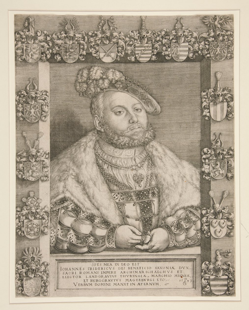 Bölcs Frigyes, Szászország választófejedelme alkotó: Georg Pencz