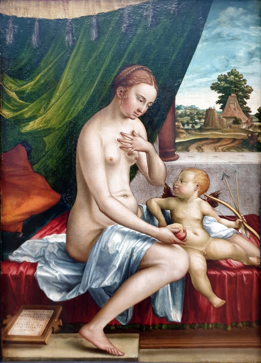 Német: Venus und Amor Vénusz és Ámor Vénusz és Ámor alkotó: Georg Pencz