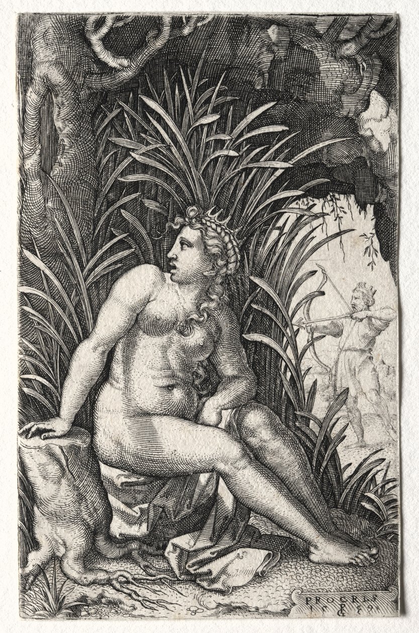 Prokrisz, 1539. alkotó: Georg Pencz