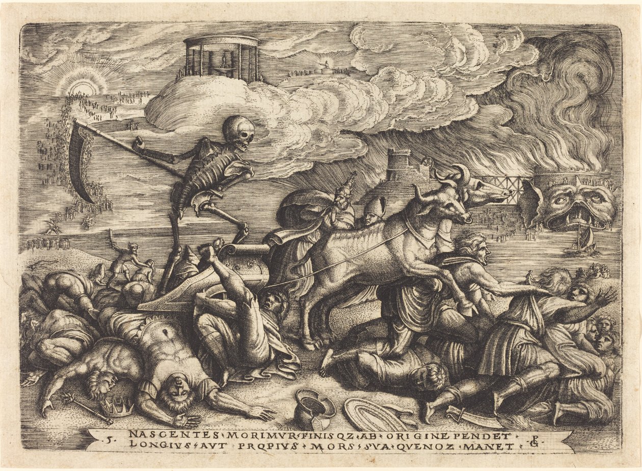 A halál diadala alkotó: Georg Pencz