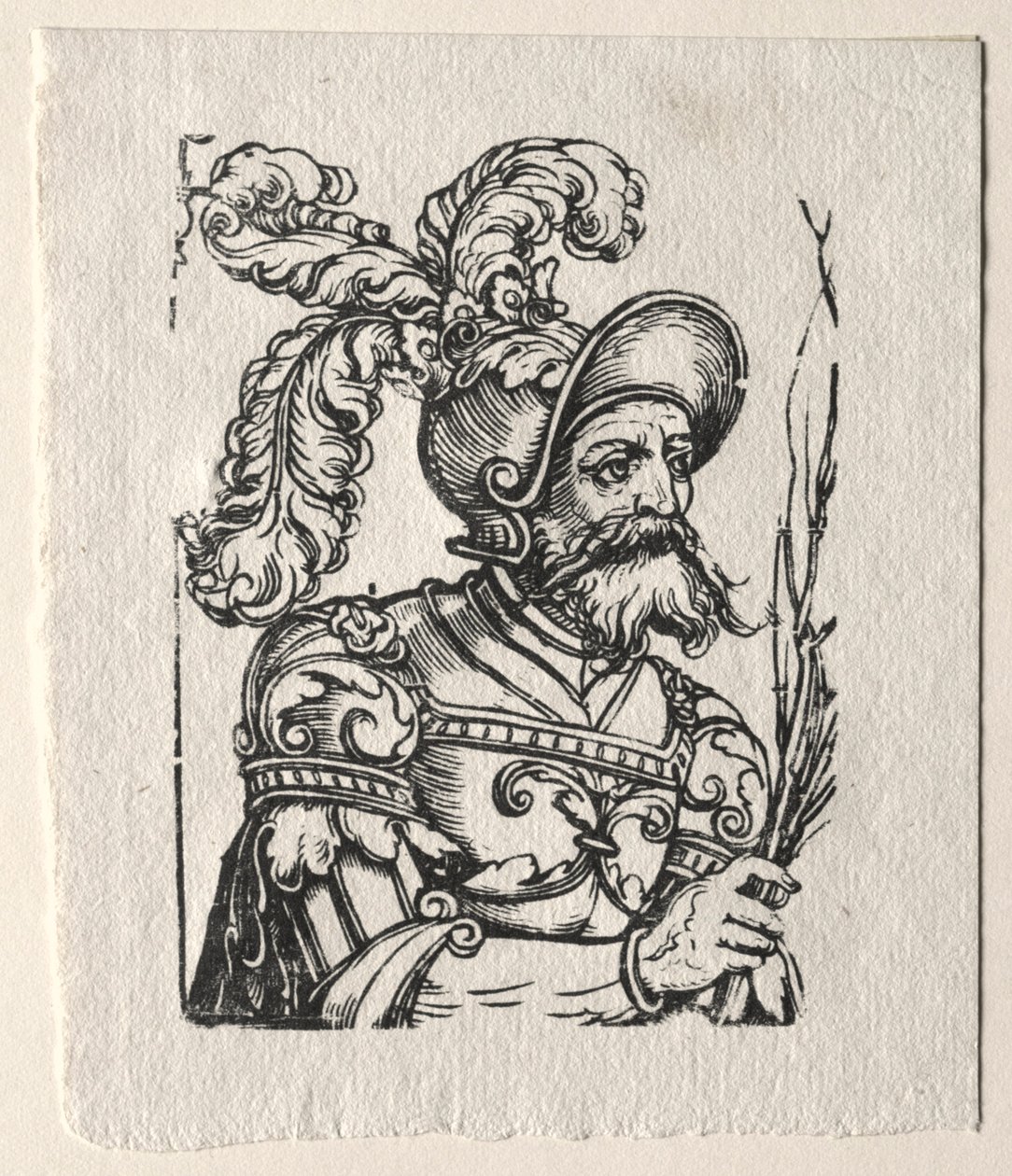Az Ószövetség zsarnokai: Saul. alkotó: Georg Pencz