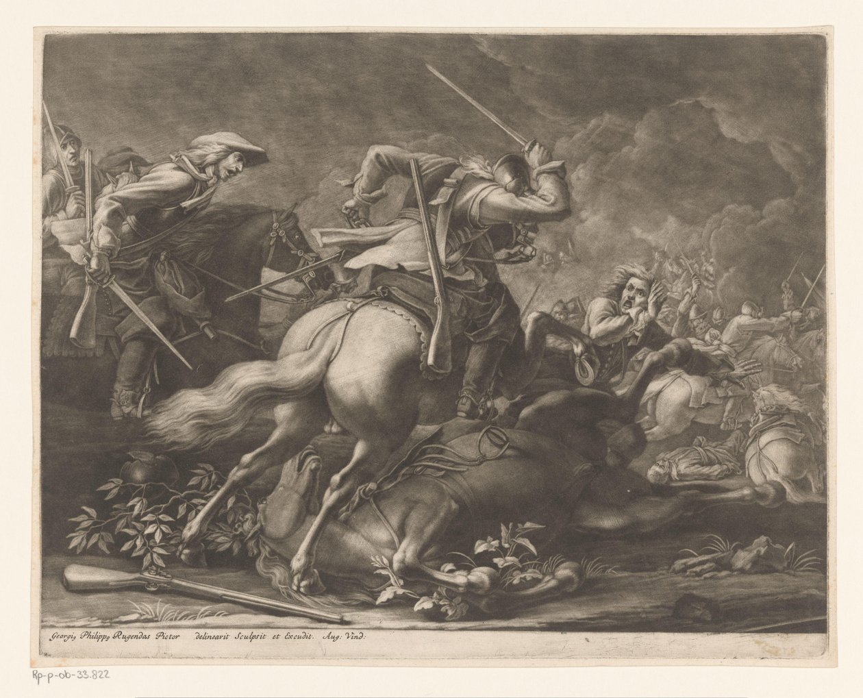lovas küzdelem alkotó: Georg Philipp Rugendas (I)