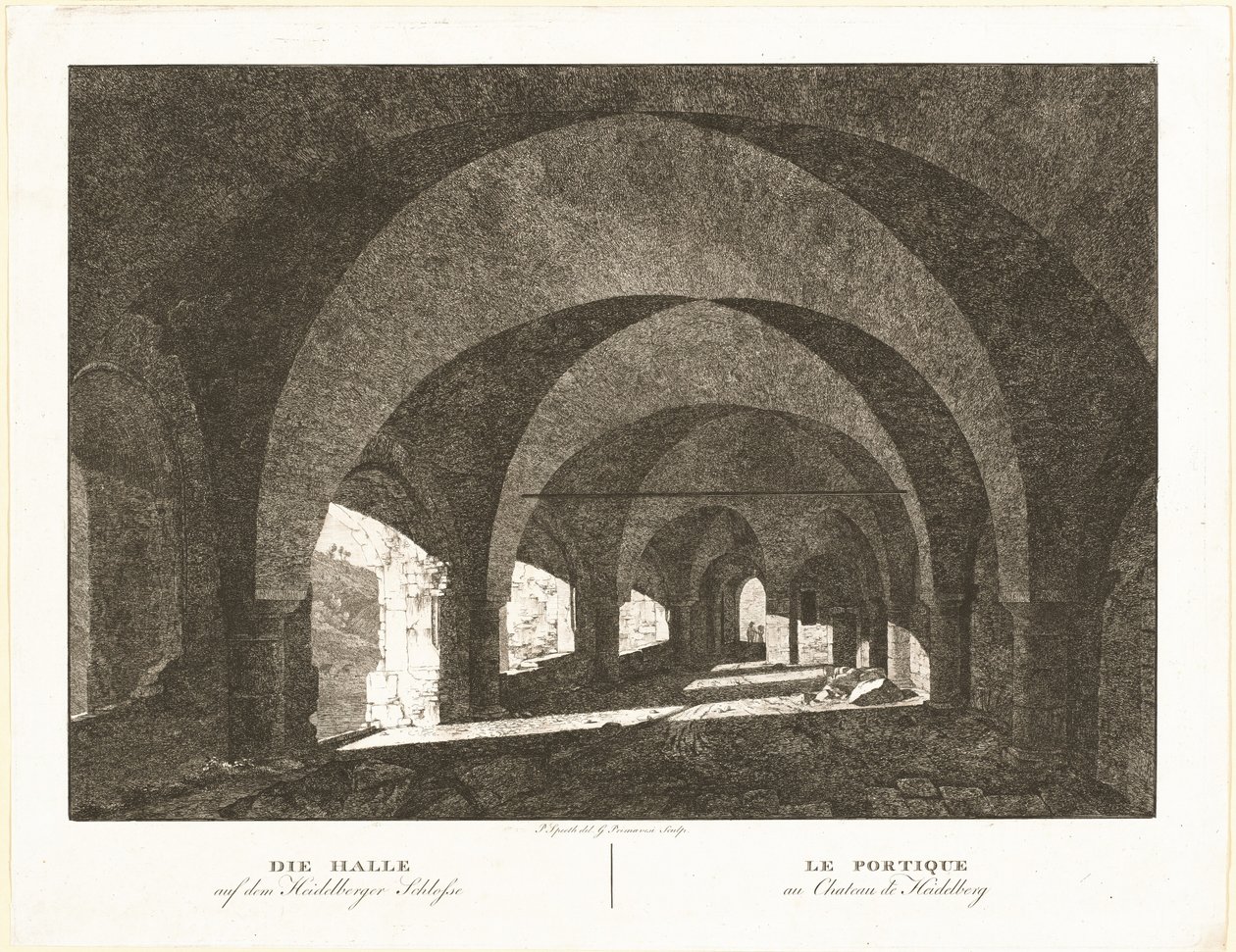 A heidelbergi kastély terme alkotó: Georg Primavesi, after Peter Speeth