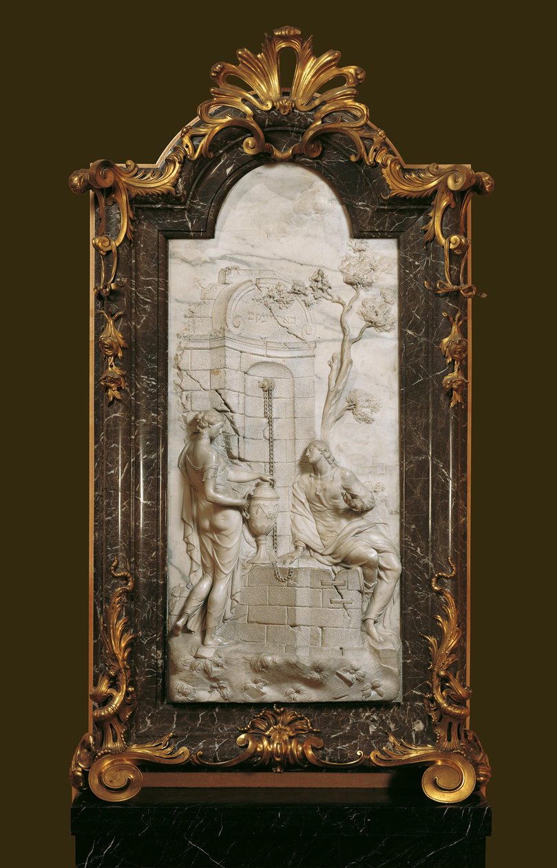 Krisztus és a samáriai asszony alkotó: Georg Raphael Donner