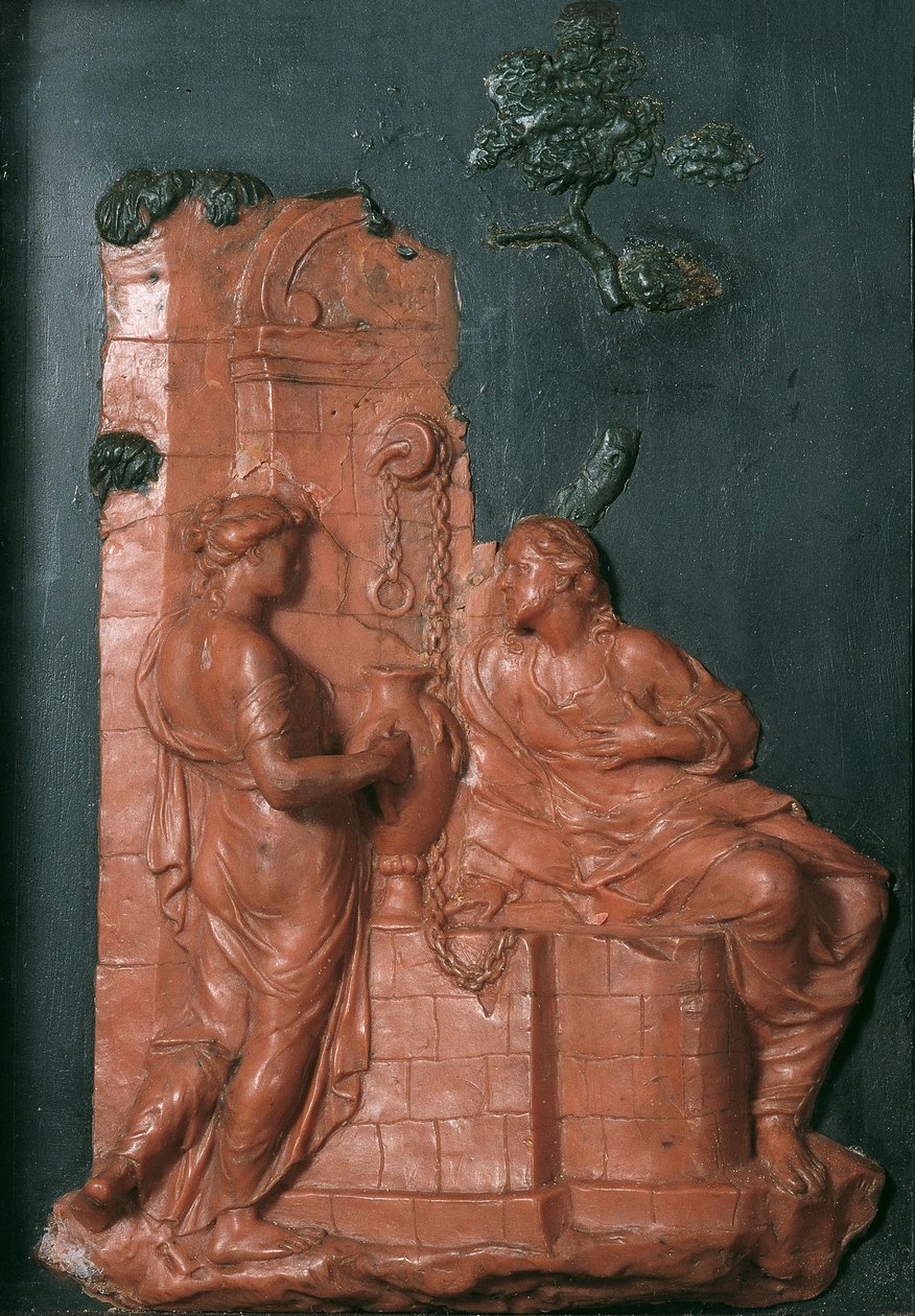 Krisztus és a samáriai asszony a kútnál alkotó: Georg Raphael Donner