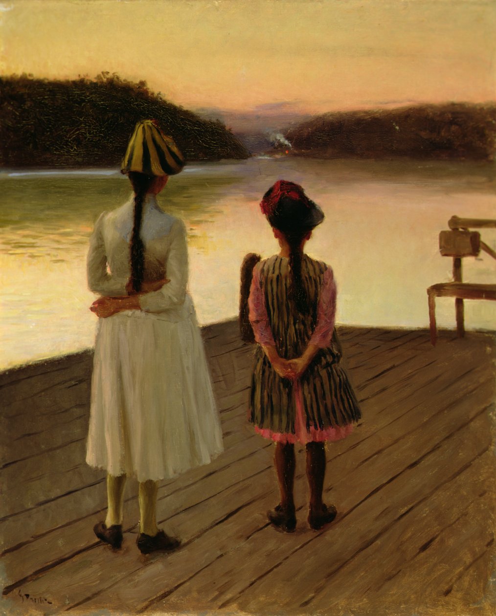 Pabryggan (The Asch Sisters) alkotó: Georg Vilhelm Pauli