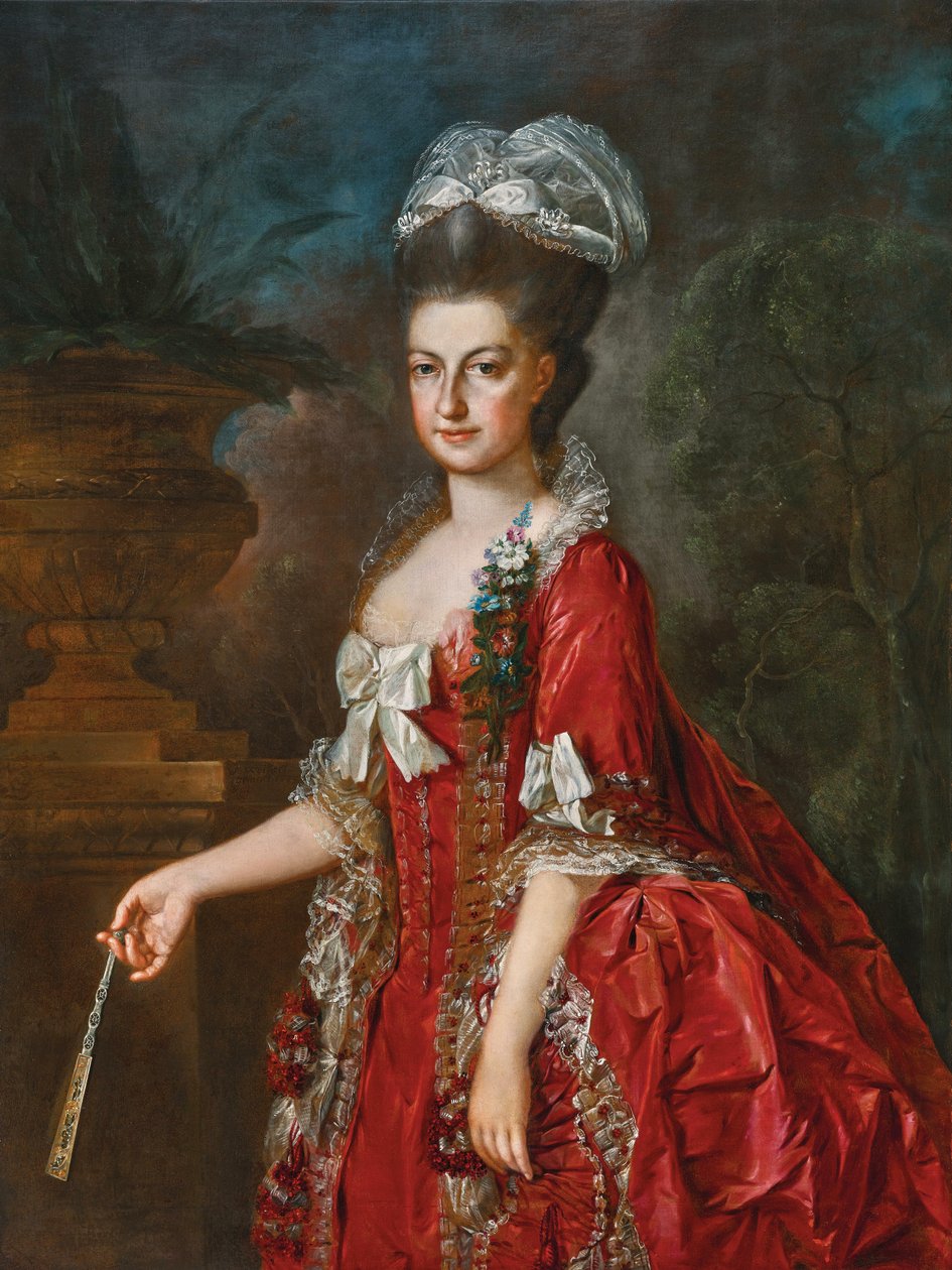 Johann Georg Weikert Ausztriai Mária Krisztina portréja 1778 alkotó: Georg Weikert