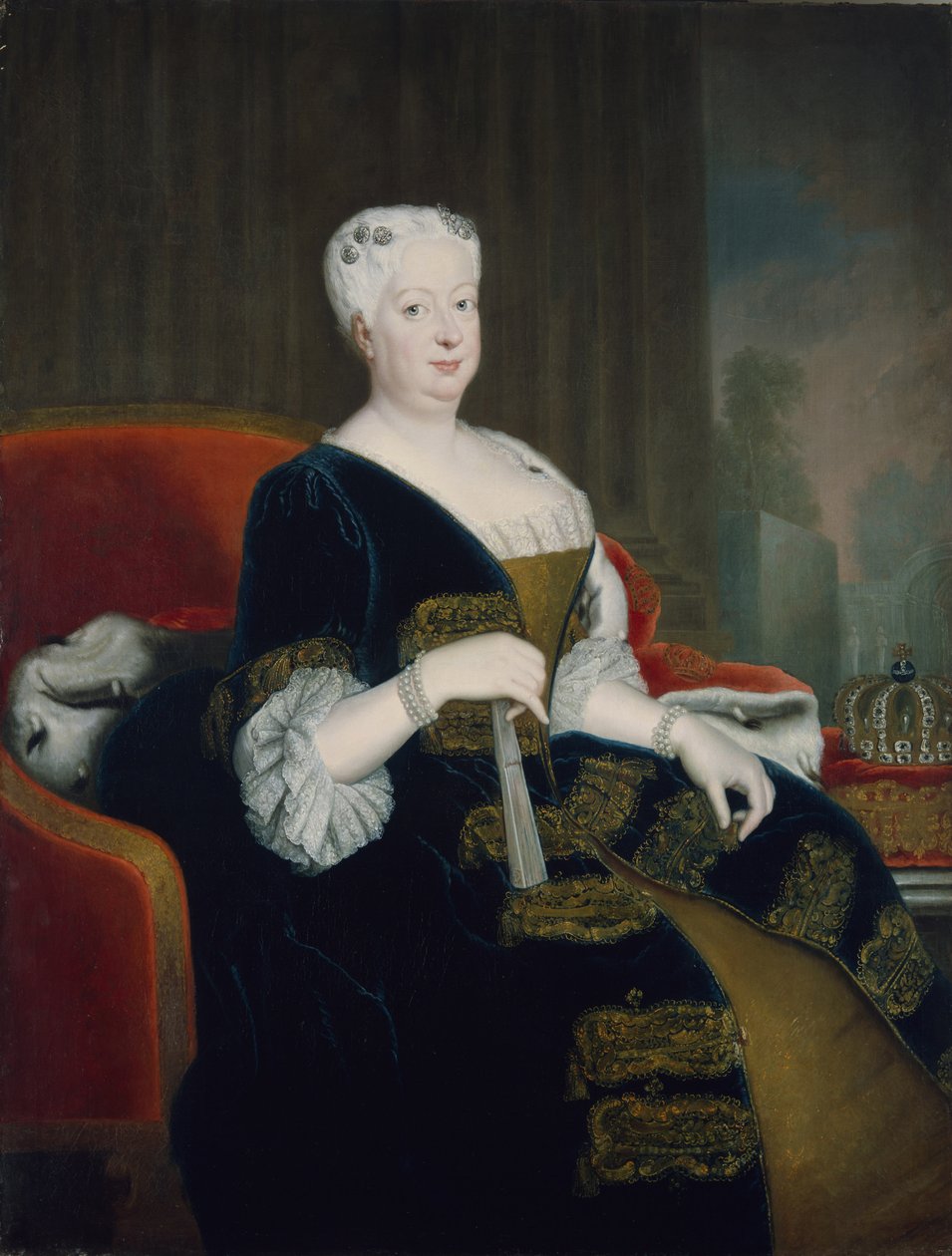 Zsófia Dorothea hannoveri királynő alkotó: Georg Wenzeslaus von Knobelsdorff