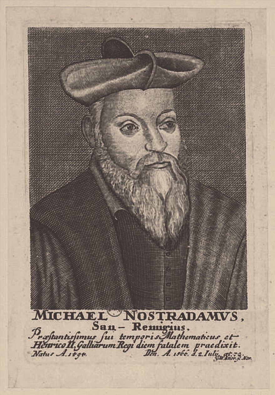 Michel de Nostredame 1503-1566 alkotó: Georg Wolfgang Knorr