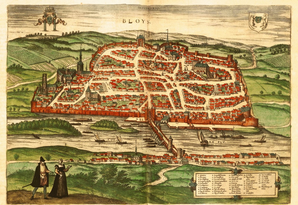 Blois alkotó: Georg and Hogenberg Franz (1535 90) Braun
