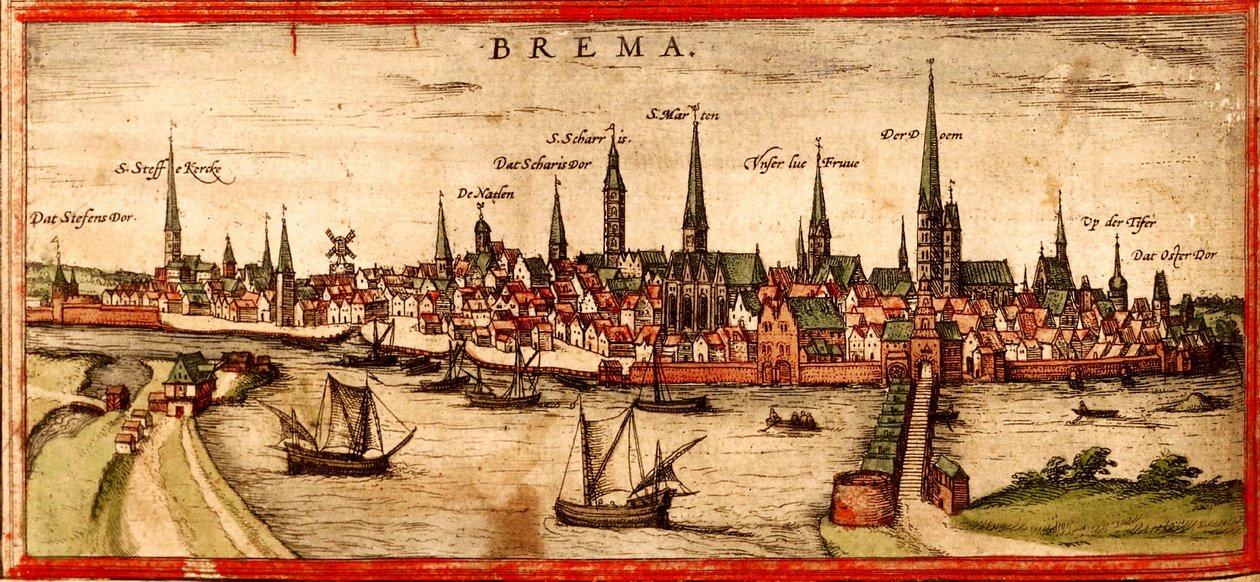 Bréma alkotó: Georg and Hogenberg Franz (1535 90) Braun