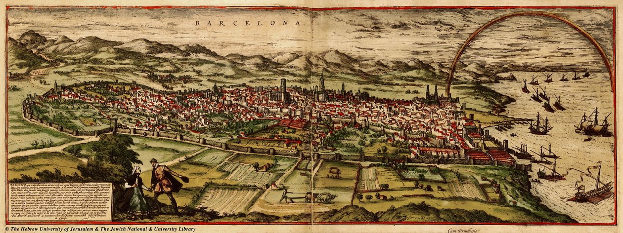Catalon Town alkotó: Georg and Hogenberg Franz (1535 90) Braun
