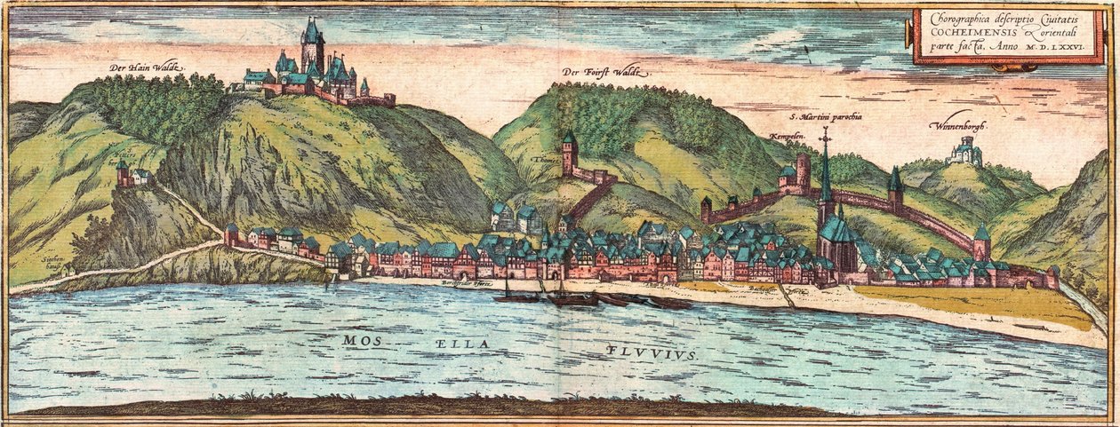 Cochem alkotó: Georg and Hogenberg Franz (1535 90) Braun