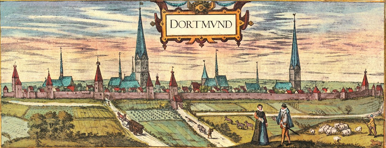 Dortmund alkotó: Georg and Hogenberg Franz (1535 90) Braun