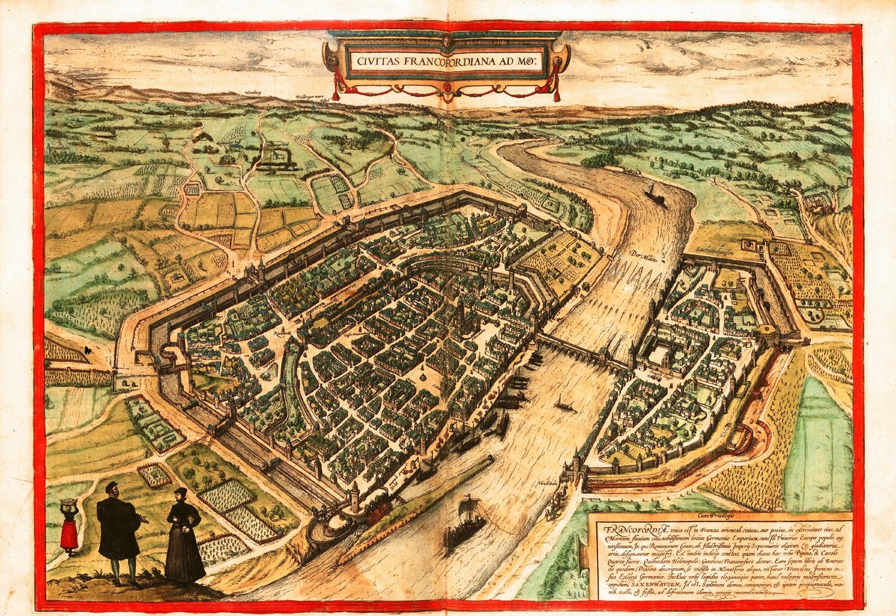 Frankfurt a Mainon alkotó: Georg and Hogenberg Franz (1535 90) Braun